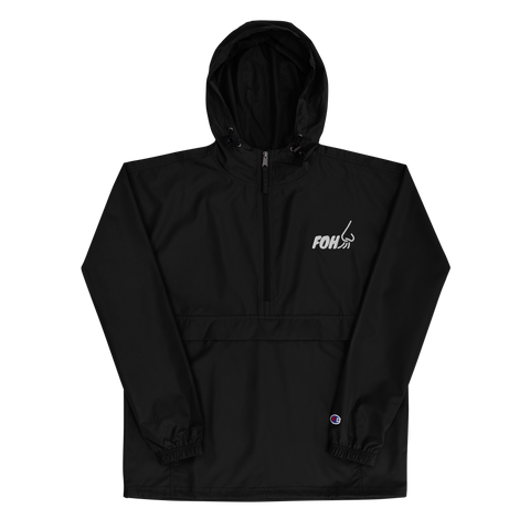 FOH Embroidered Champion Packable Jacket